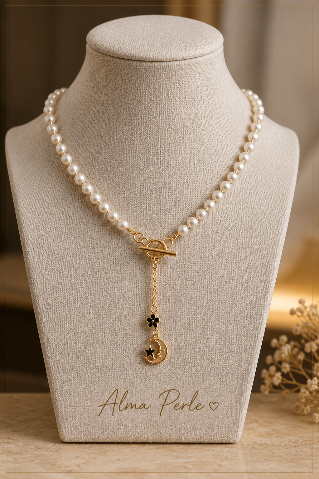 Collier Nuit Dorée✨